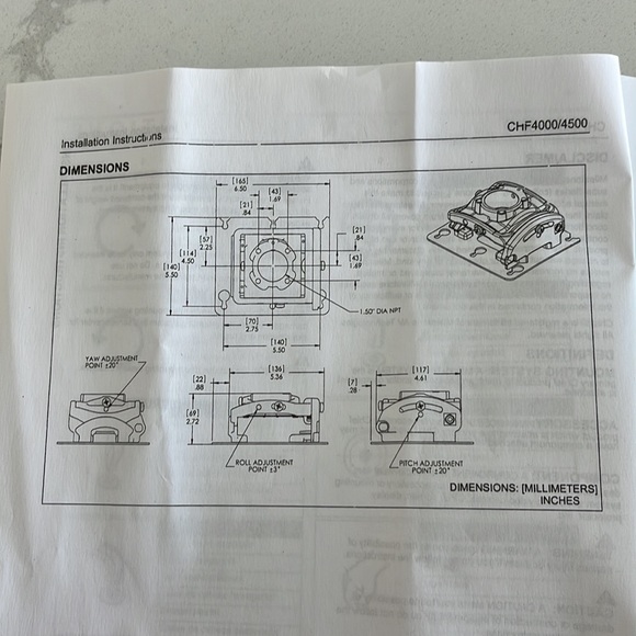 Cinema Projector Mount - Picture 3 of 6